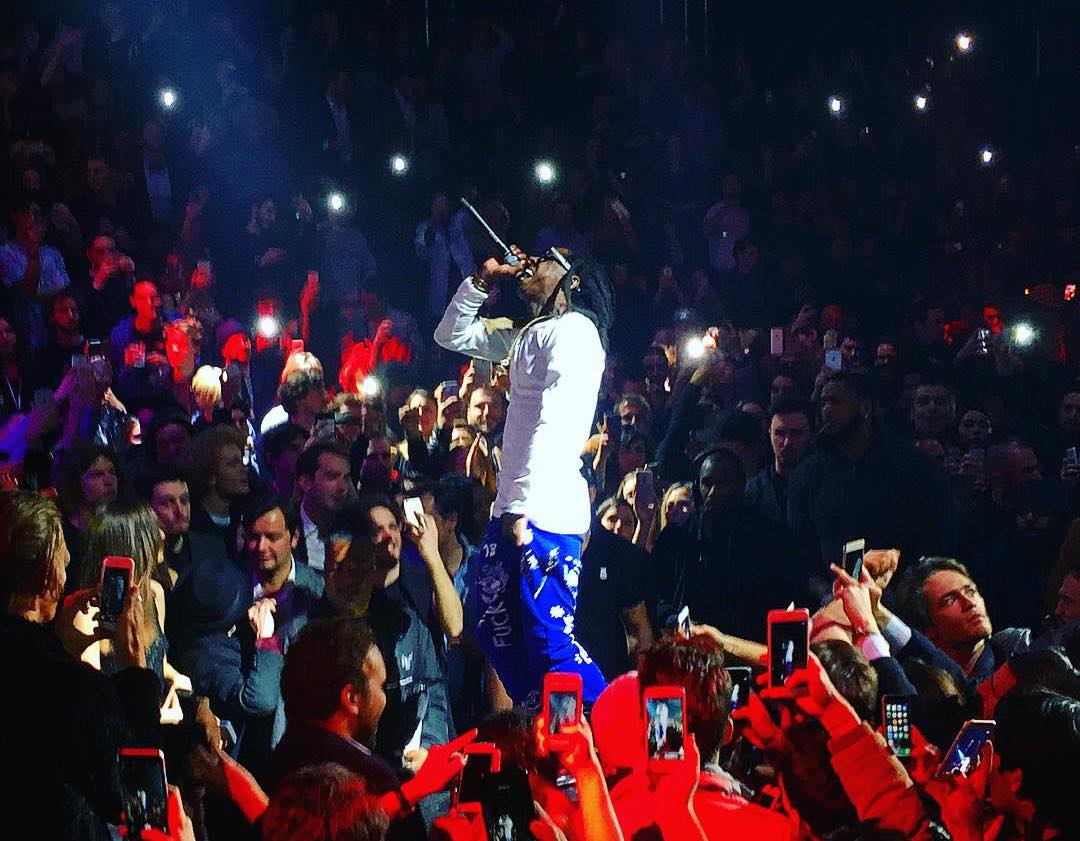 Lil Wayne Storms Offstage At Milan Fashion Show
