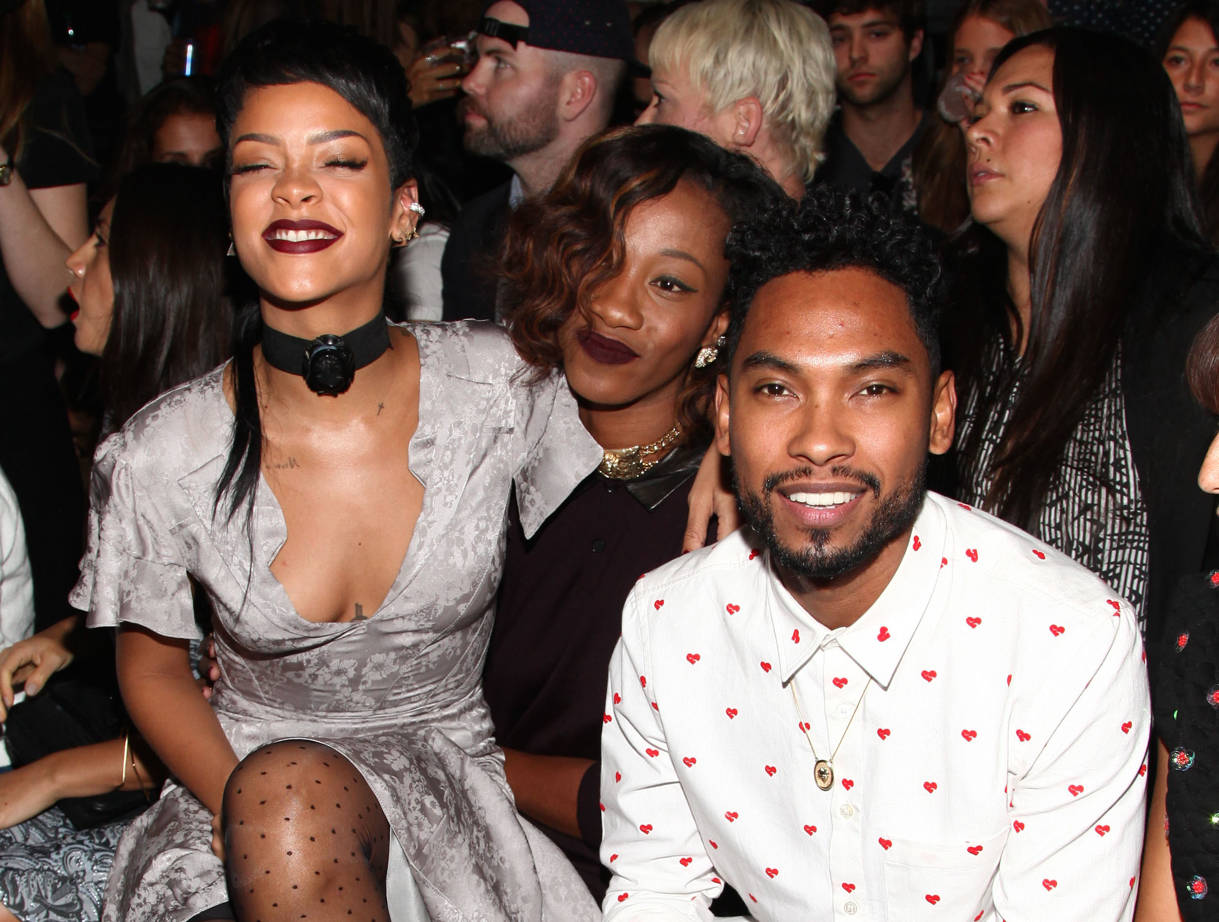 Rihanna Performs With Miguel At Wildheart Motel Event