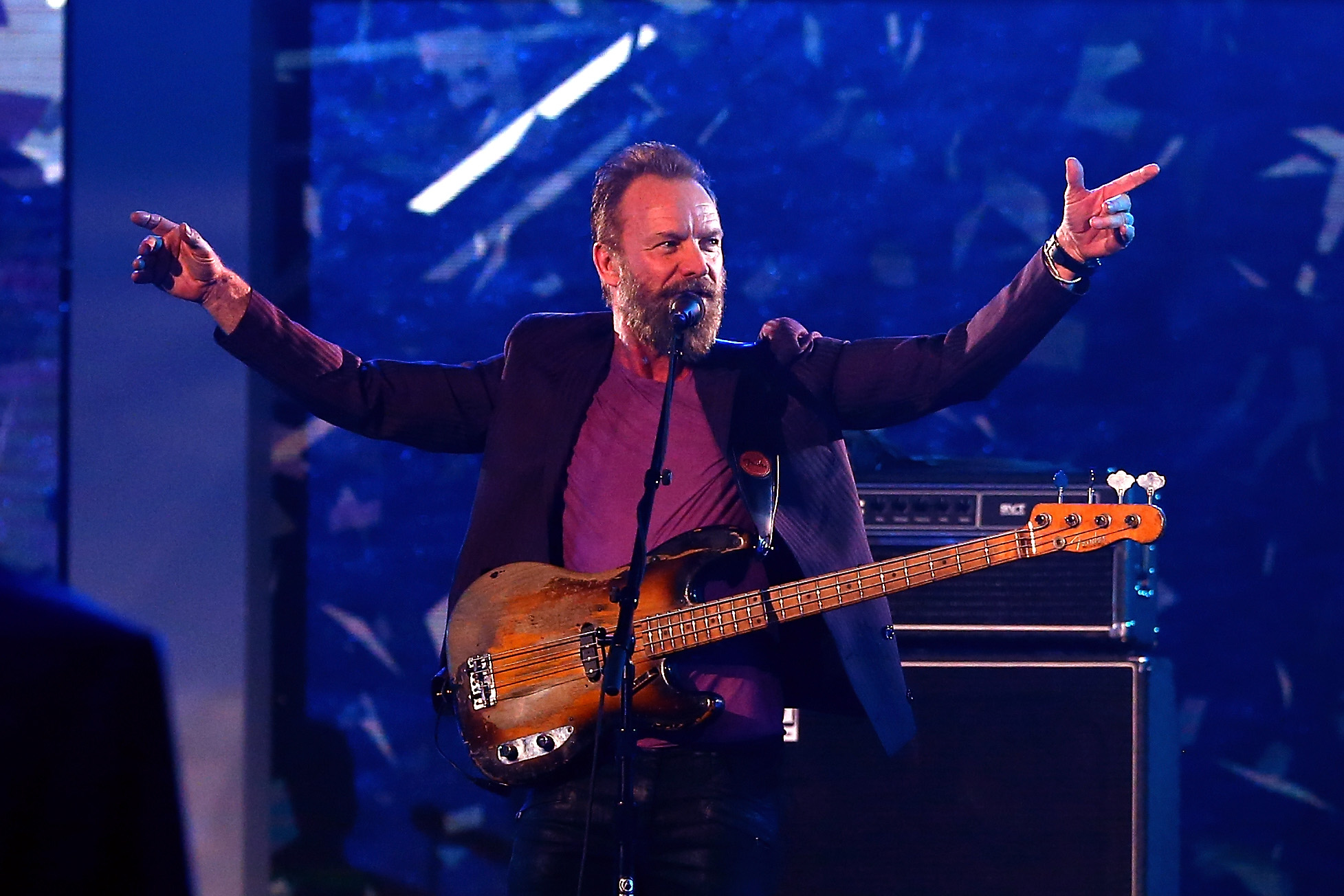 Watch Sting Play A Police Medley, Drake Play Ping Pong At NBA All-Star Game