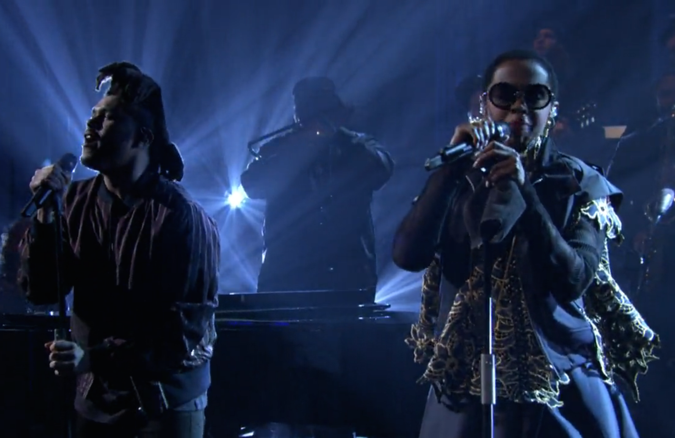 Watch Lauryn Hill Perform With The Weeknd On Fallon