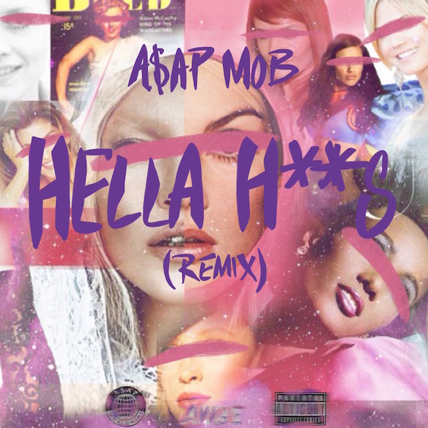 A$AP Mob - "Hella Hoes (Remix)" (Feat. Danny Brown & A$ton Matthews)