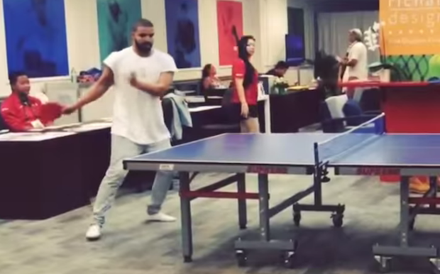 Drake Accepts NBA Hall Of Famer Reggie Miller's Ping Pong Challenge