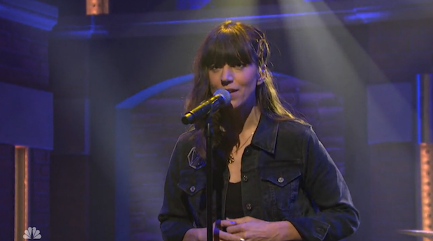 Watch Eleanor Friedberger Perform "Because I Asked You" On Seth Meyers