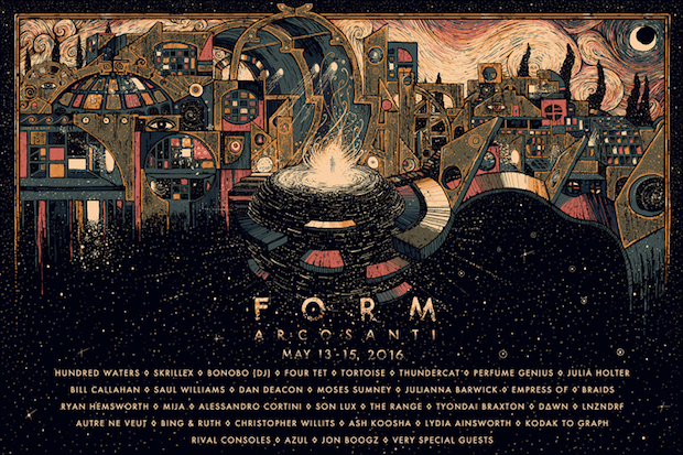 FORM Arcosanti 2016 Lineup