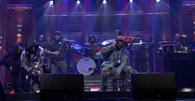 Watch Lil Wayne & 2 Chainz Debut New Collaborative Project Collegrove on Fallon