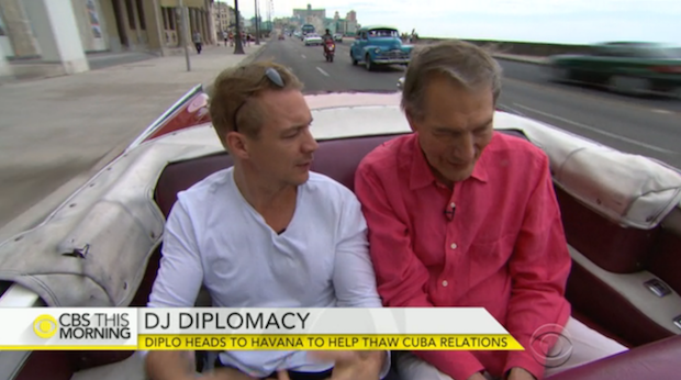 Watch Diplo Tour Cuba With Charlie Rose