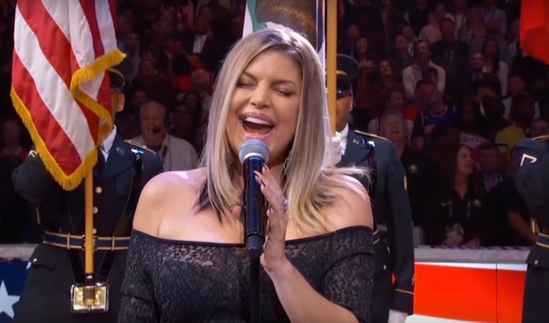 Unfiltered Reactions: the Nba Players and Celebrities Caught on Camera During Fergie's Anthem