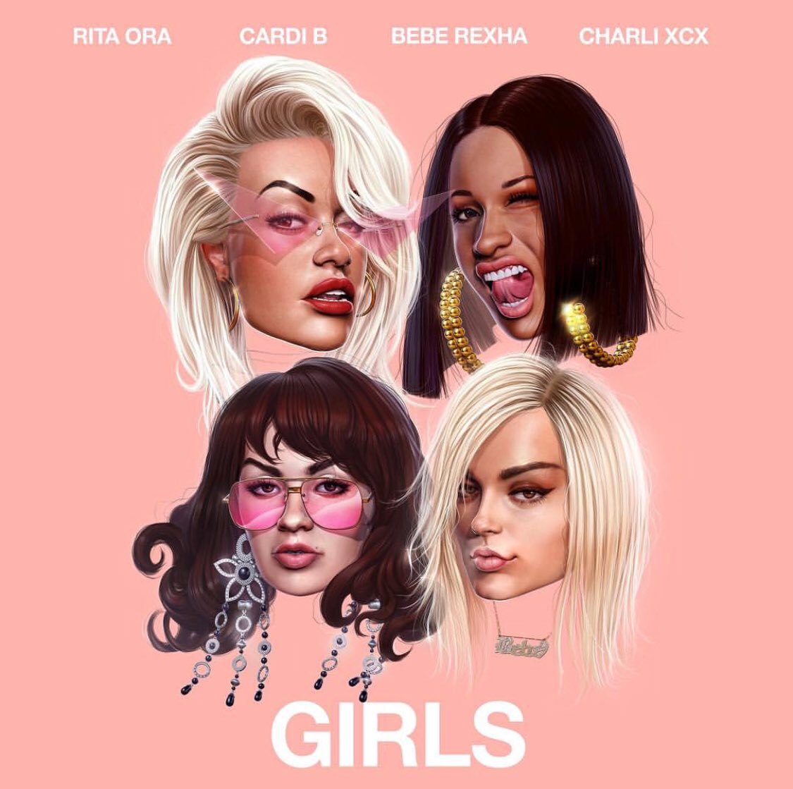 Rita Ora - "Girls" (Feat. Cardi B, Bebe Rexha, & Charli XCX)