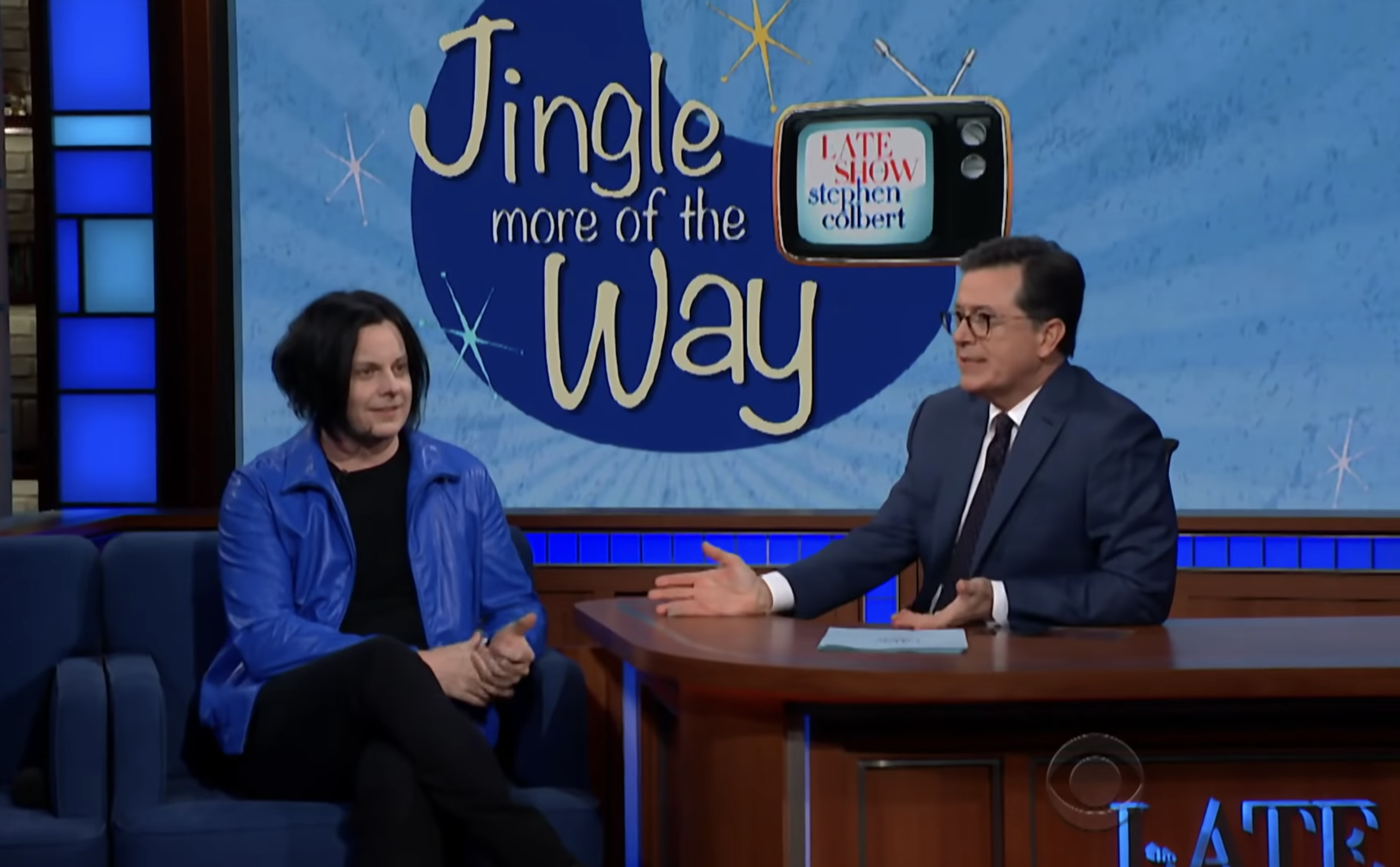 Jack White & Stephen Colbert