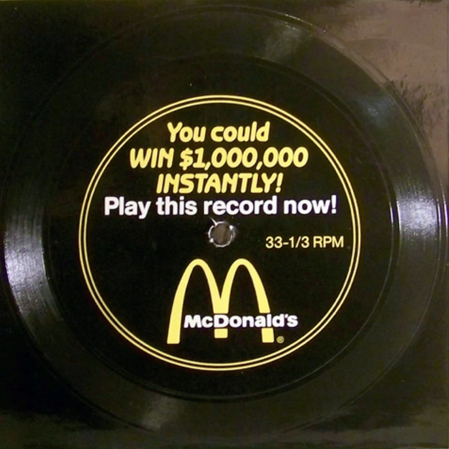McDonald's Flexi Disc