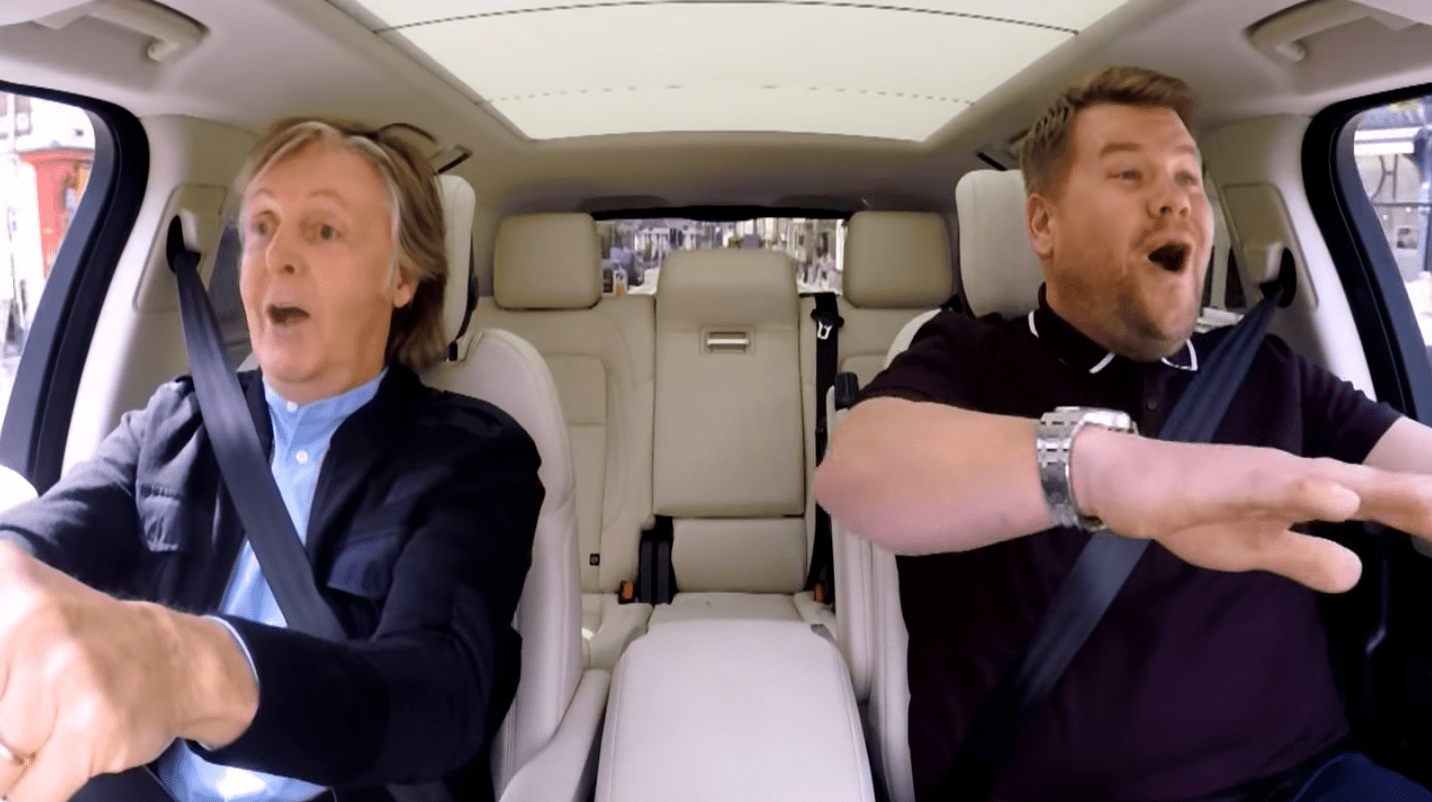 Paul McCartney & James Corden