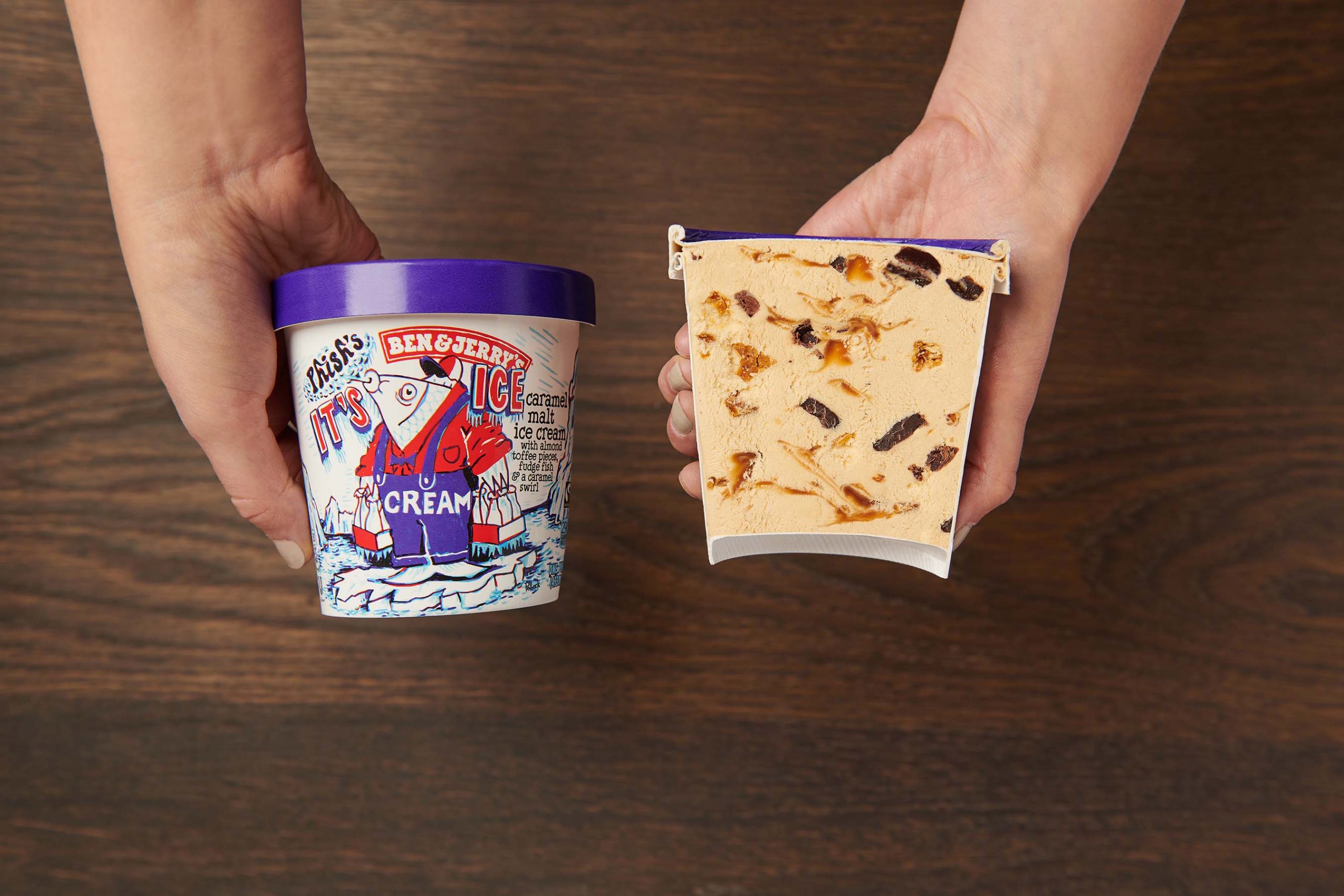 Ben & Jerrys Phish Ice Cream