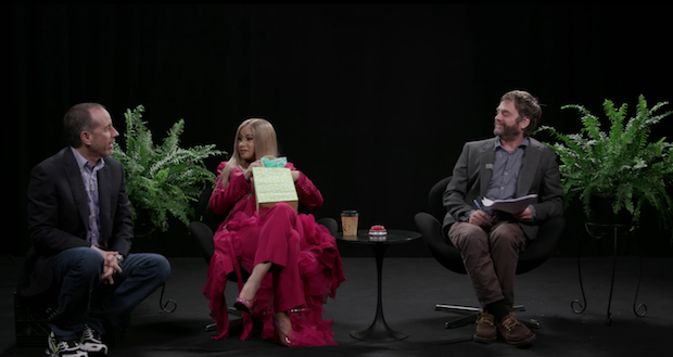 Cardi B, Jerry Seinfeld, Between Two Ferns