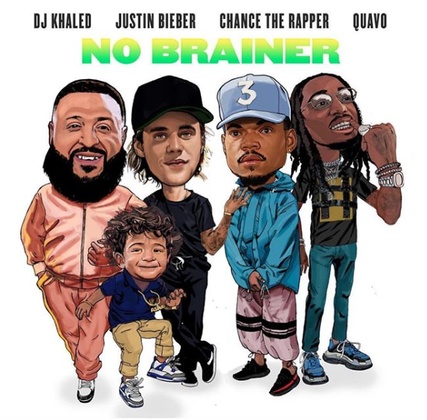 DJ Khaled - "No Brainer" (Feat. Justin Bieber, Chance The Rapper, & Quavo)