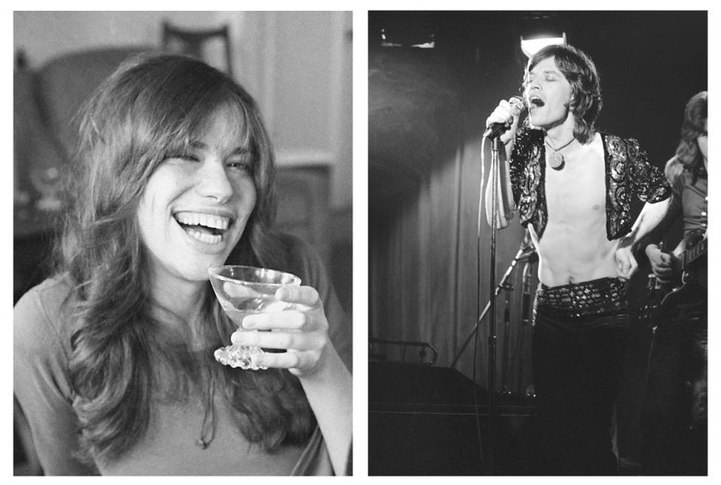Carly Simon & Mick Jagger
