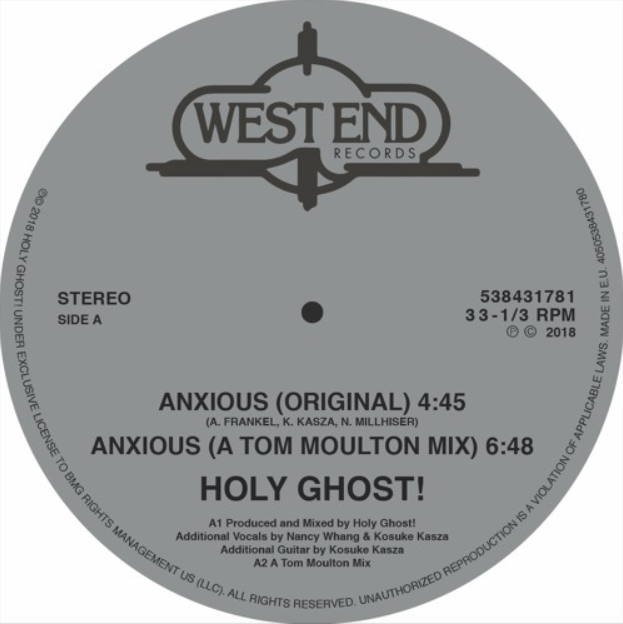 Holy Ghost! - "Anxious"