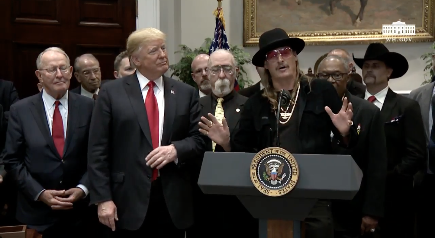 Donald Trump & Kid Rock
