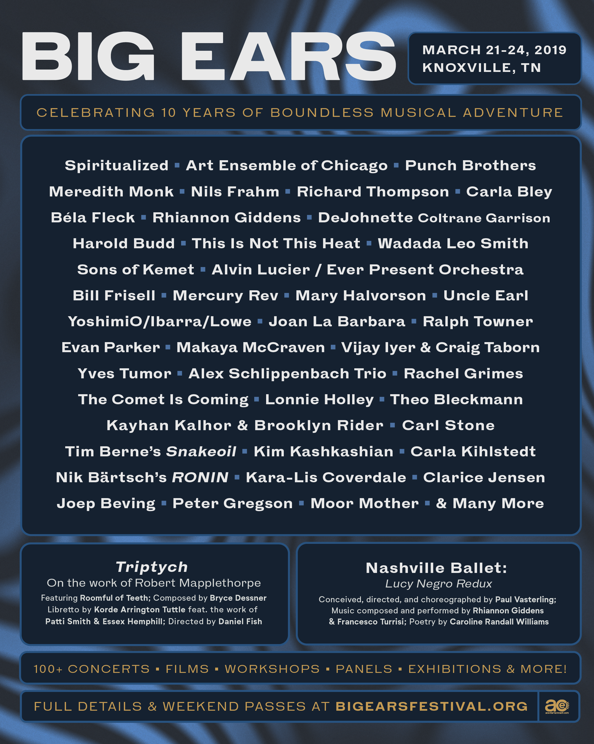 Big Ears 2019 Lineup