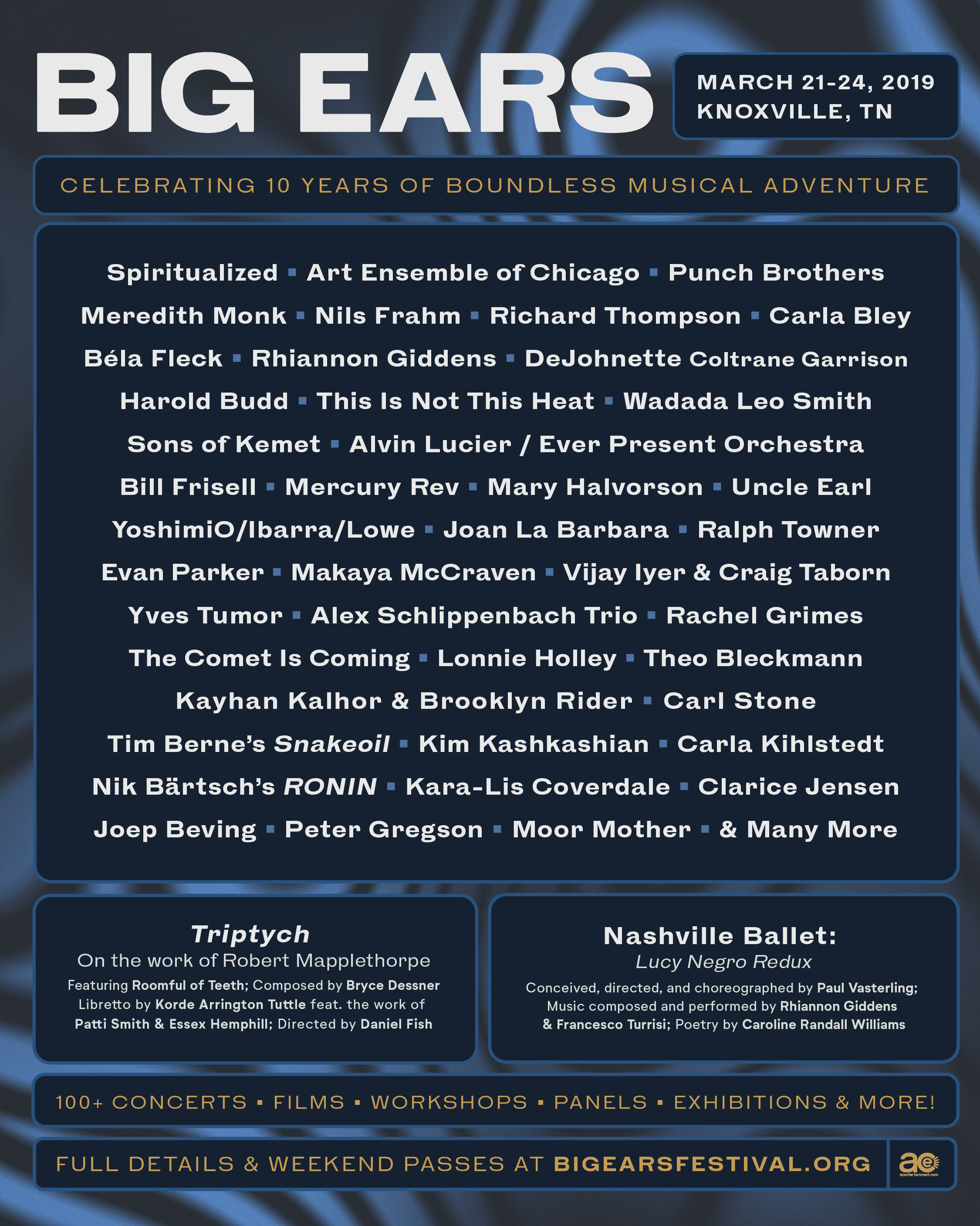 Big Ears 2019 Lineup