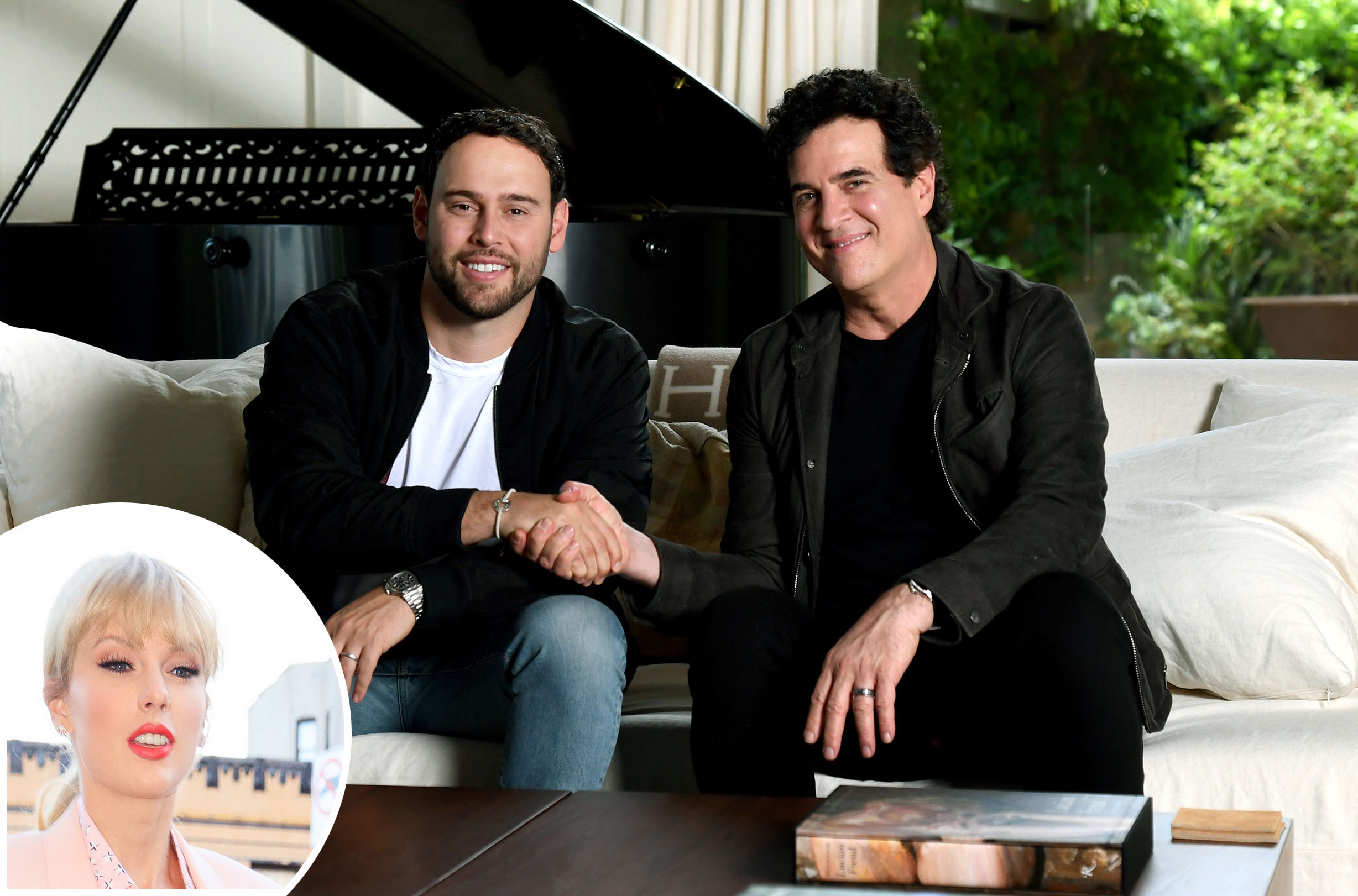 Taylor Swift, Scooter Braun, Scott Borchetta