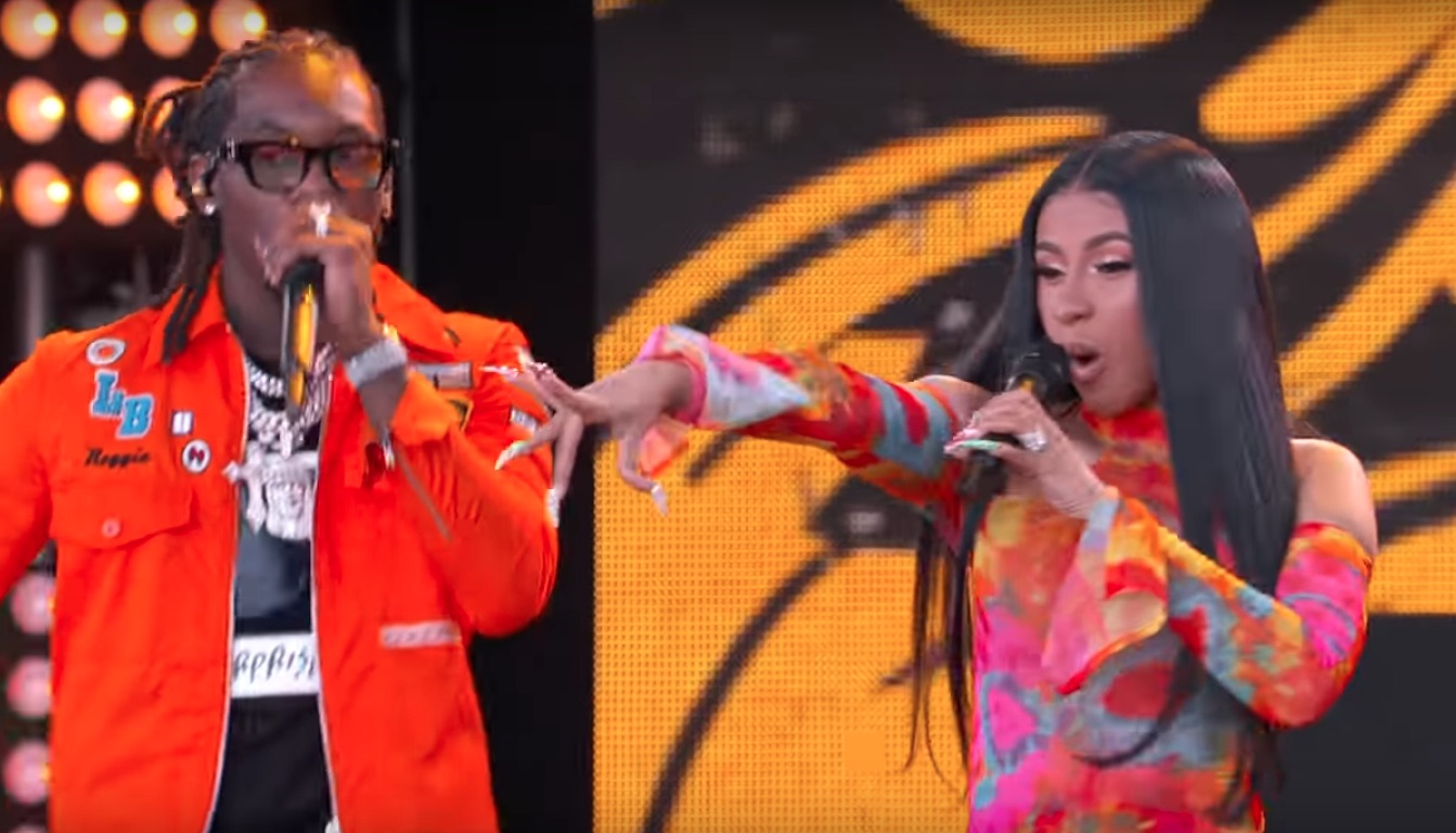 Offset-and-Cardi-B-on-Kimmel