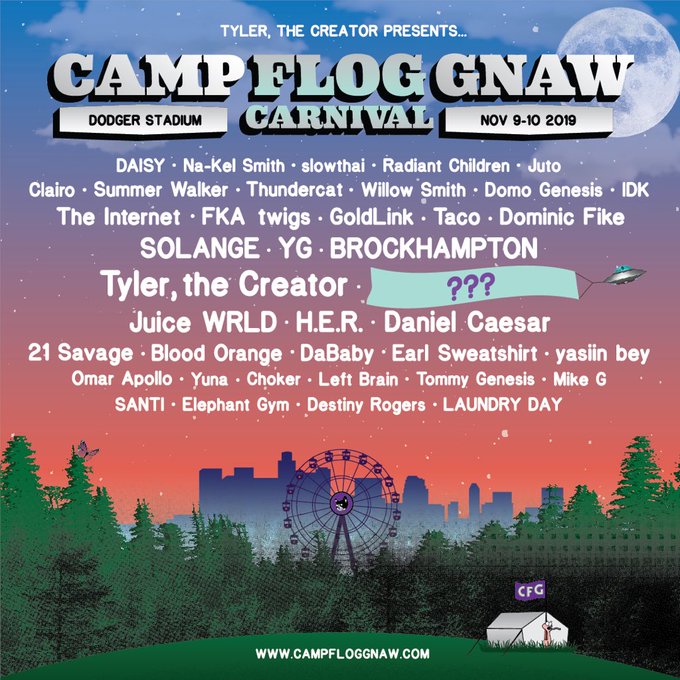 Camp Flog Gnaw Carnival 2019 Lineup
