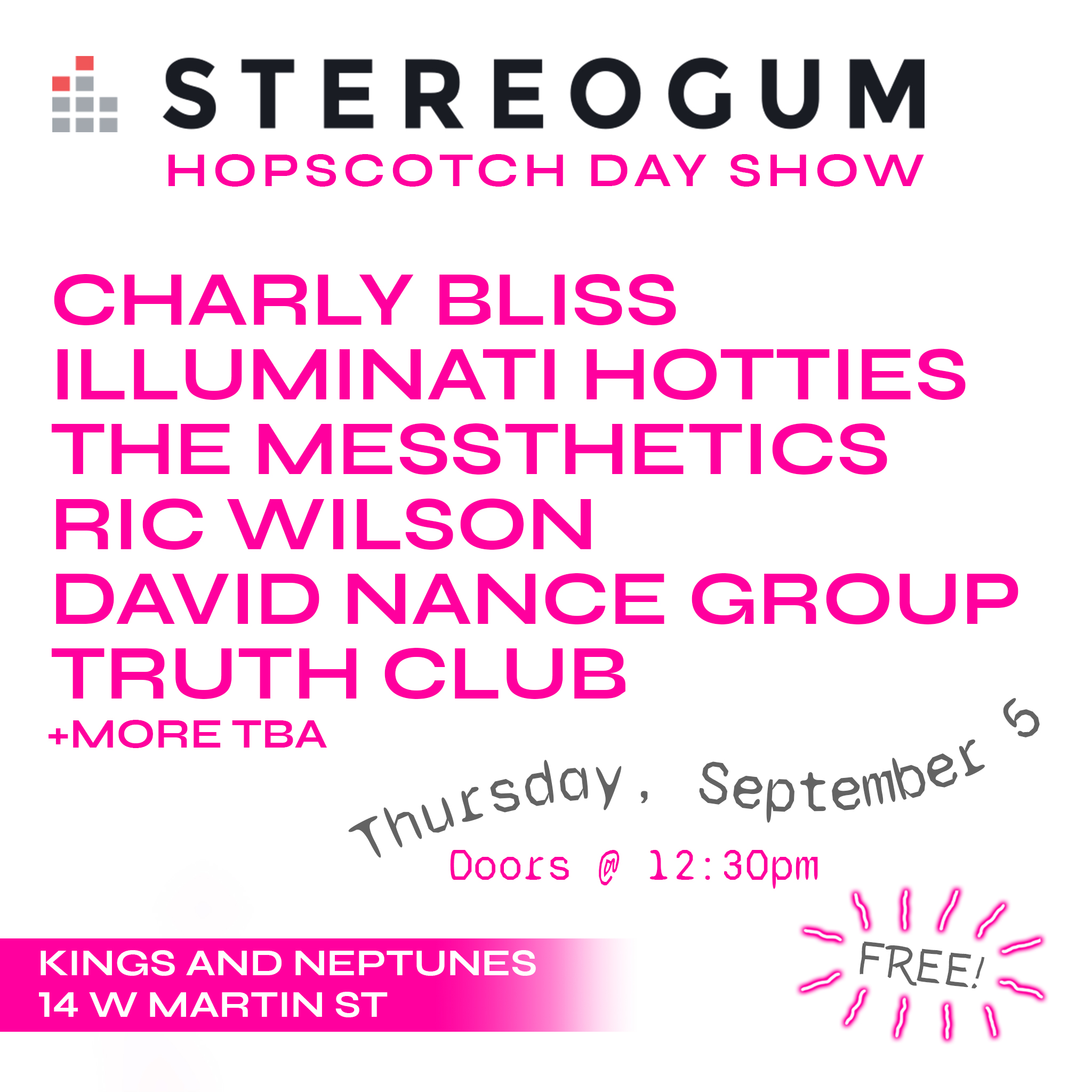 Stereogum Day Show At Hopscotch 2019