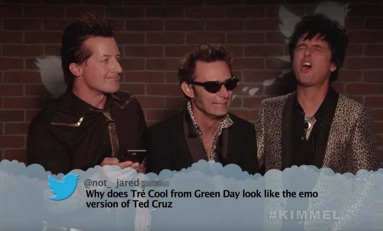 Green-Day-on-Mean-Tweets
