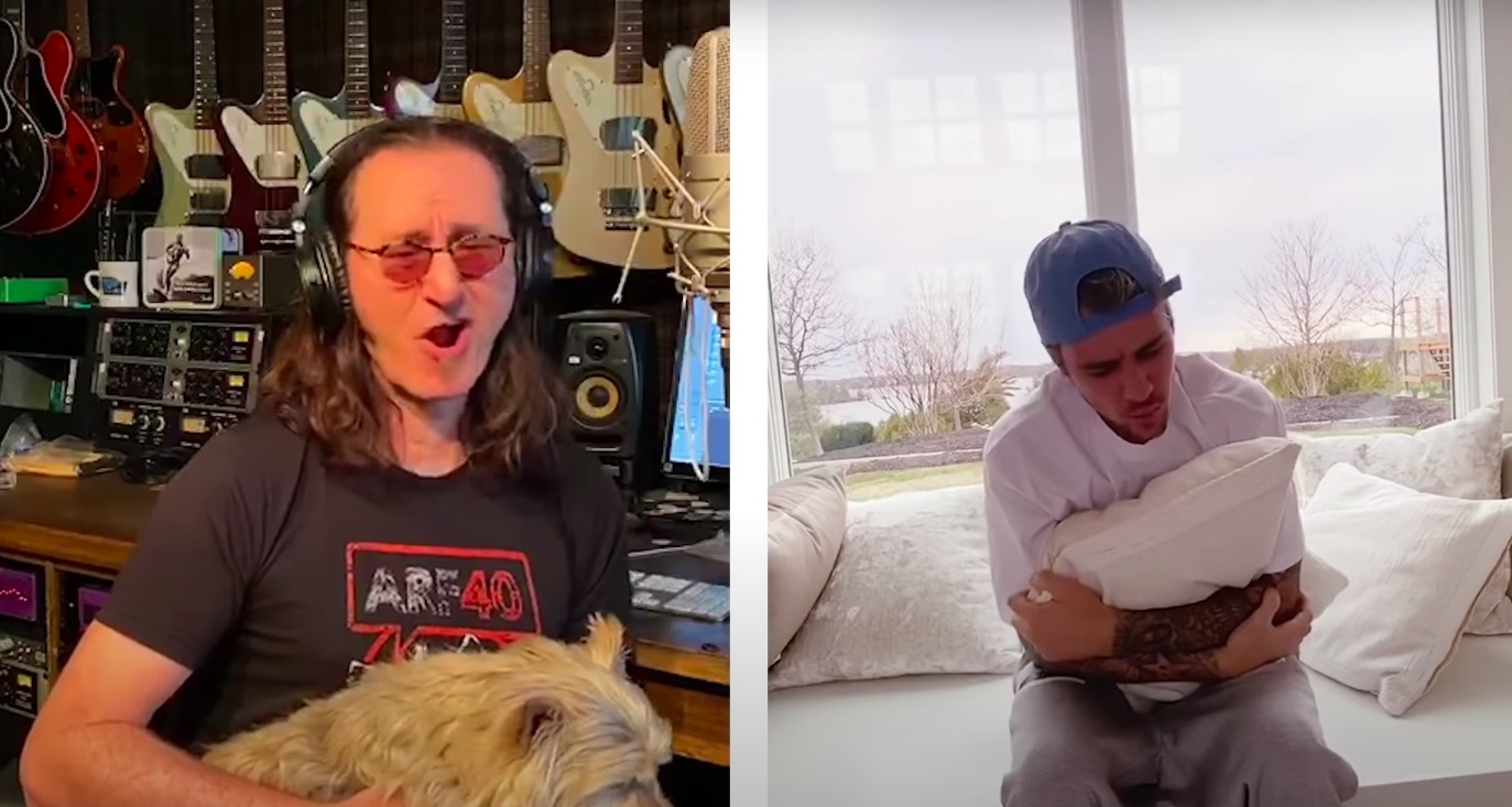 Geddy-Lee-and-Justin-Bieber