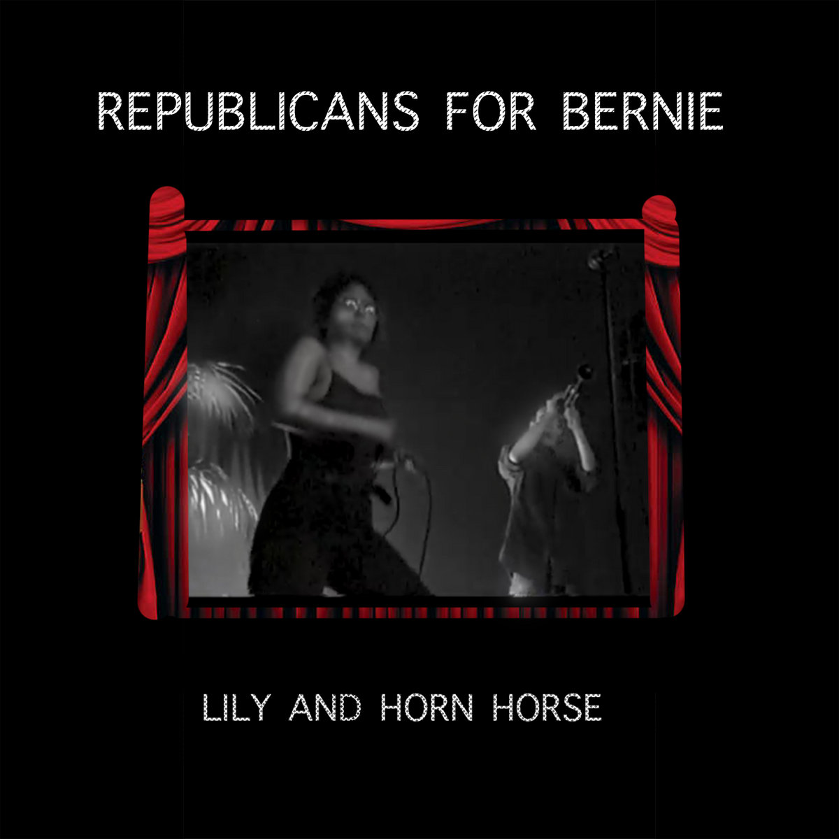 Lily And Horn Horse - Republicans For Bernie