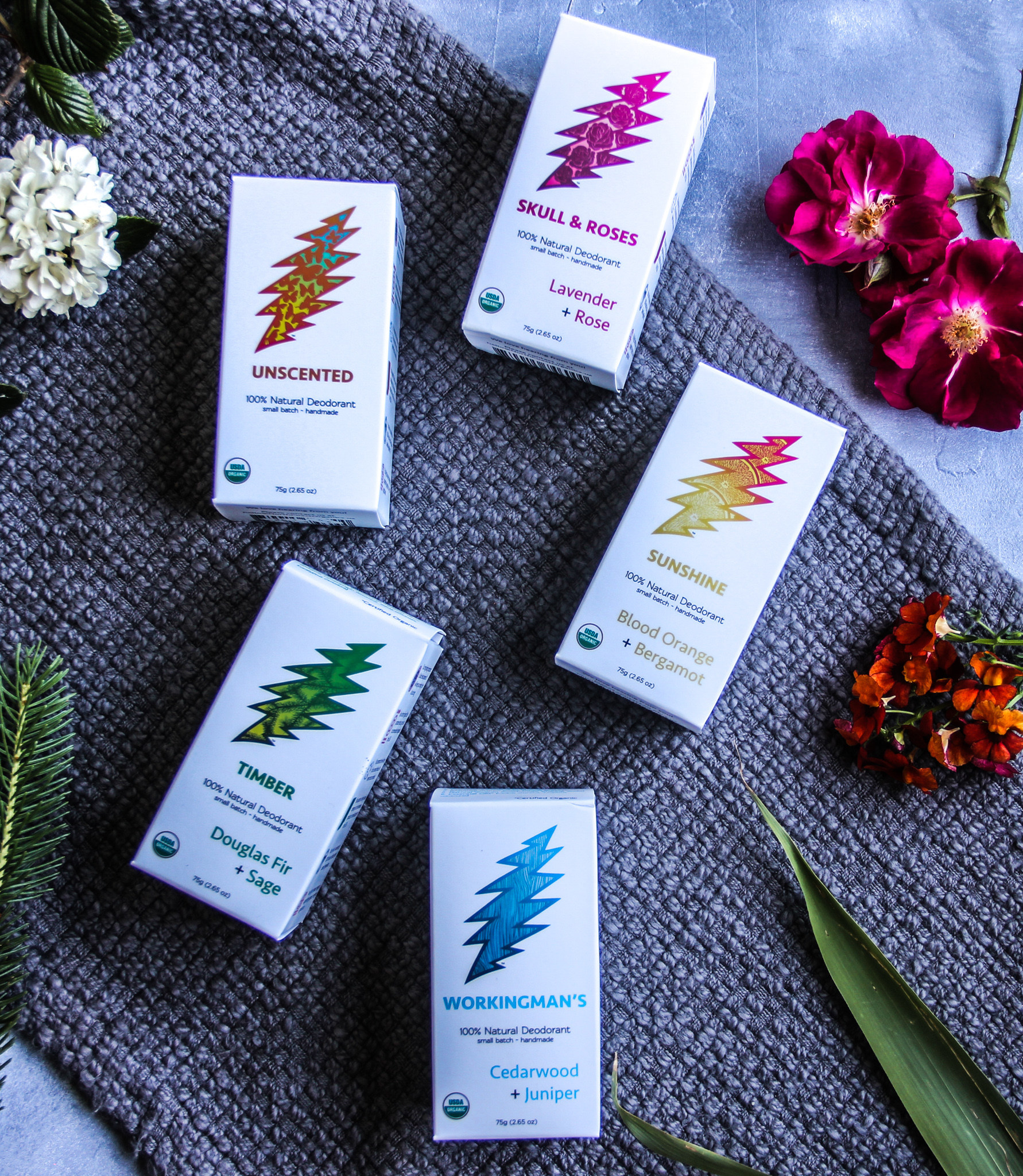 North Coast Organics Grateful Dead Deodorants
