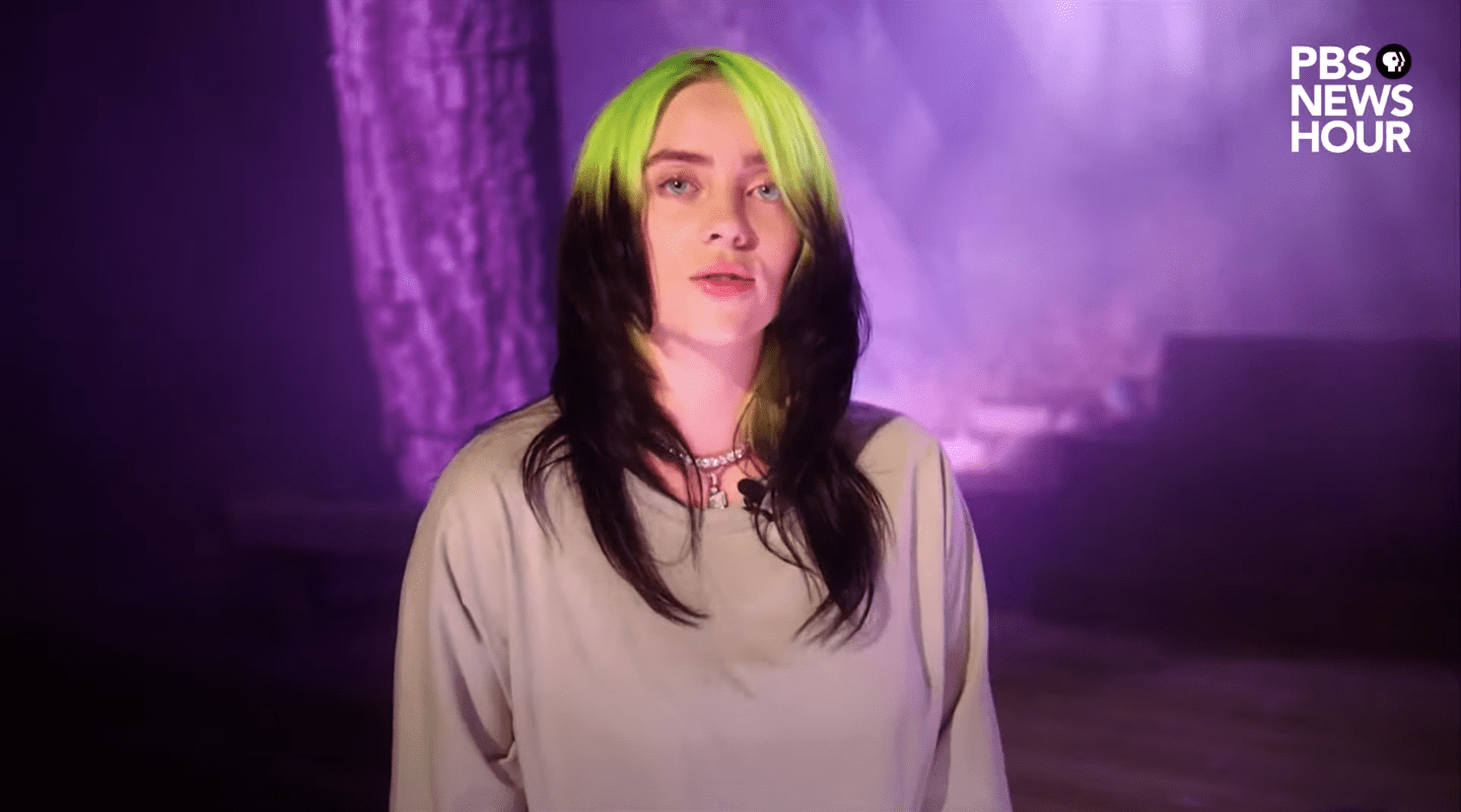 Billie Eilish at the DNC