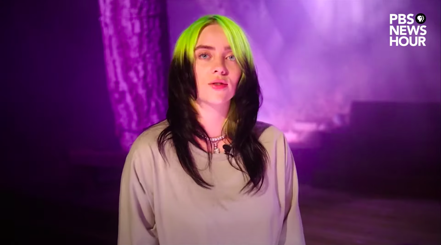 Billie Eilish at the DNC
