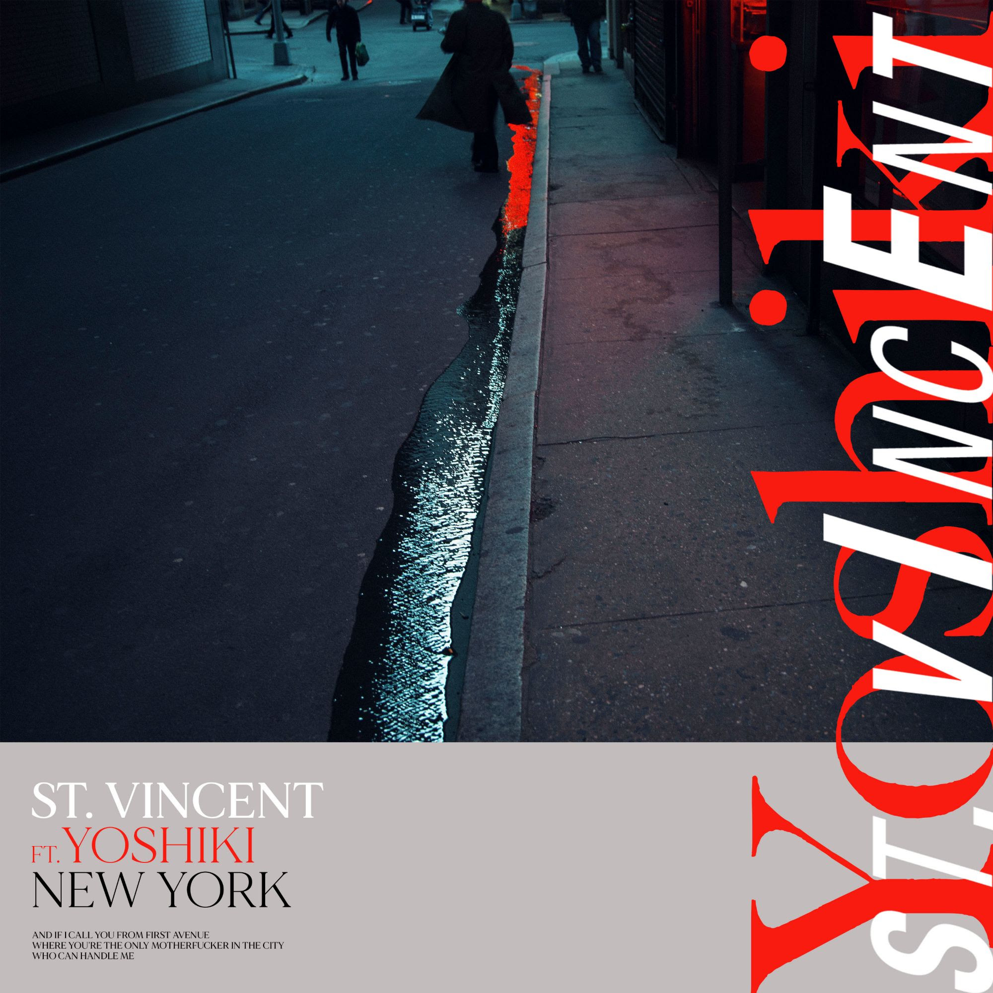 St. Vincent - "New York" (Feat. Yoshiki)