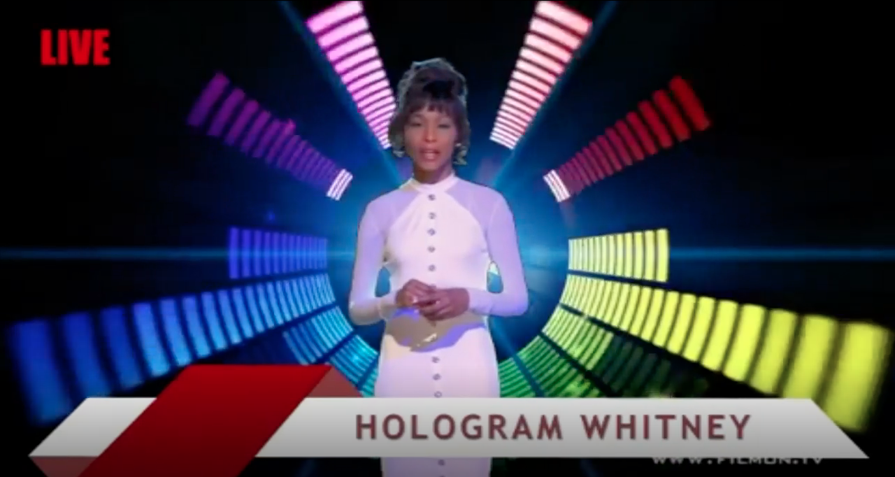 Whitney Houston Hologram