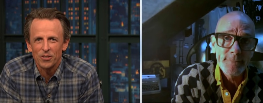 Seth-Meyers-and-Michael-Stipe