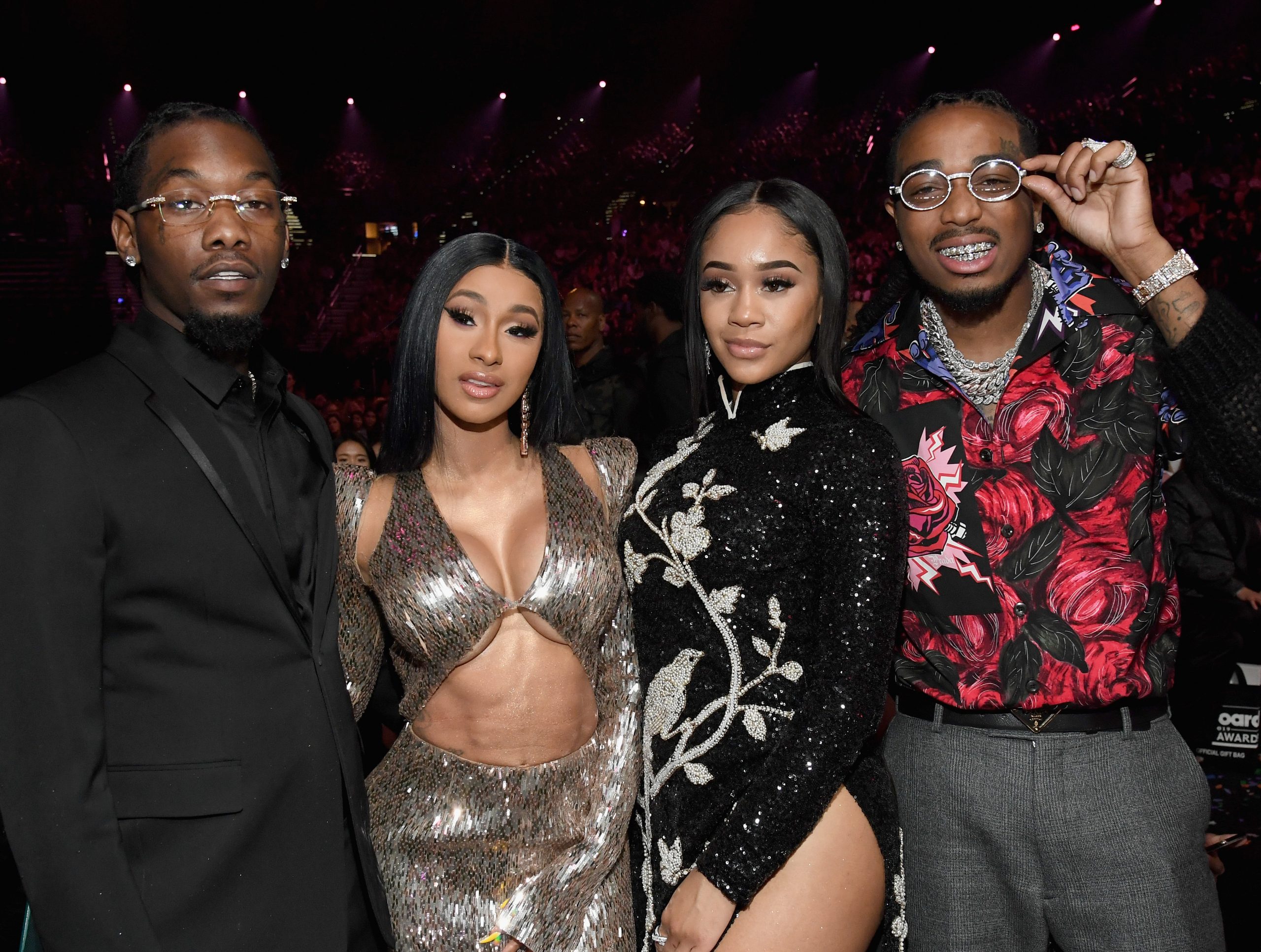 Offset, Cardi B, Saweetie, & Quavo