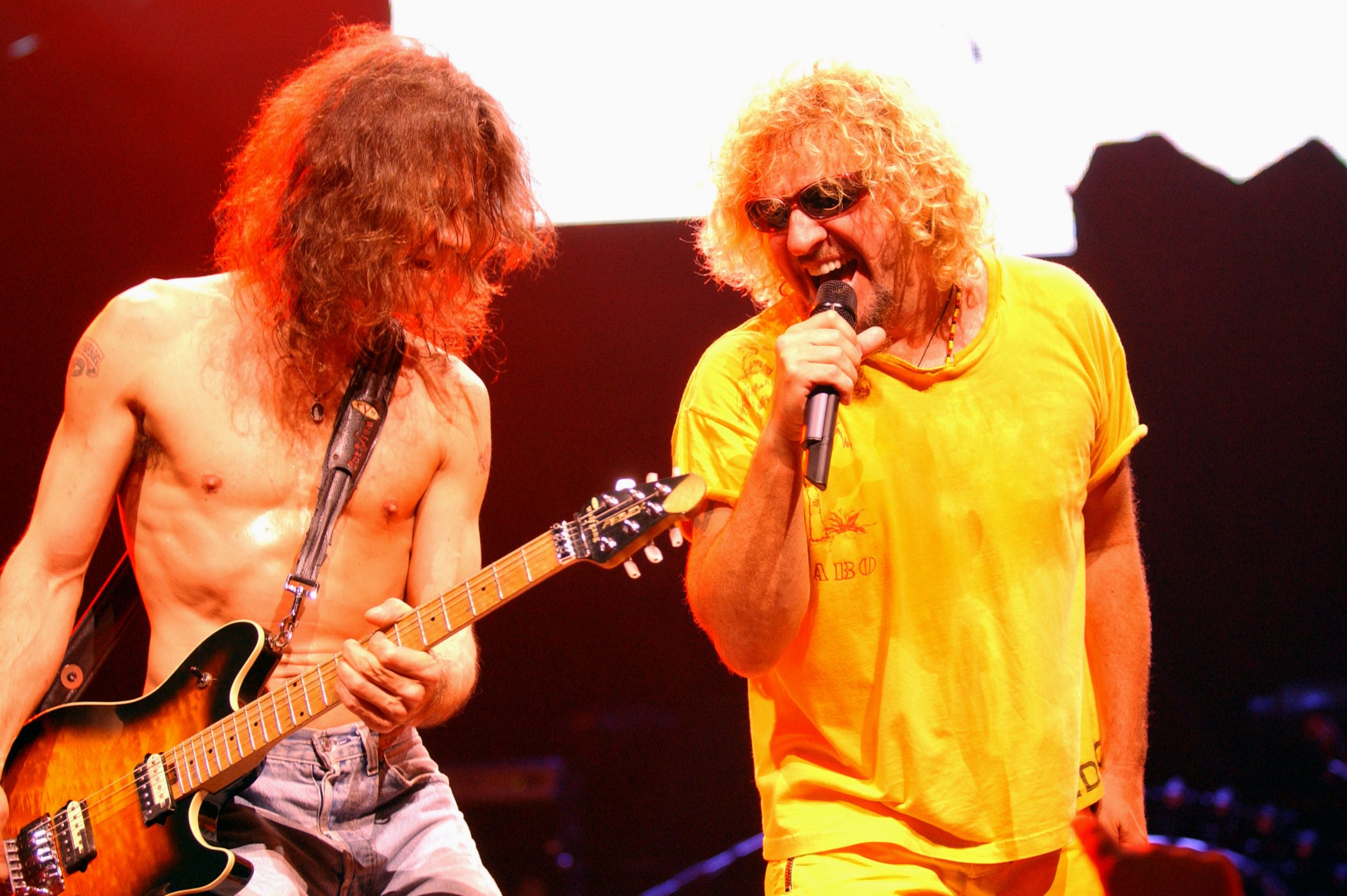 Eddie Van Halen & Sammy Hagar