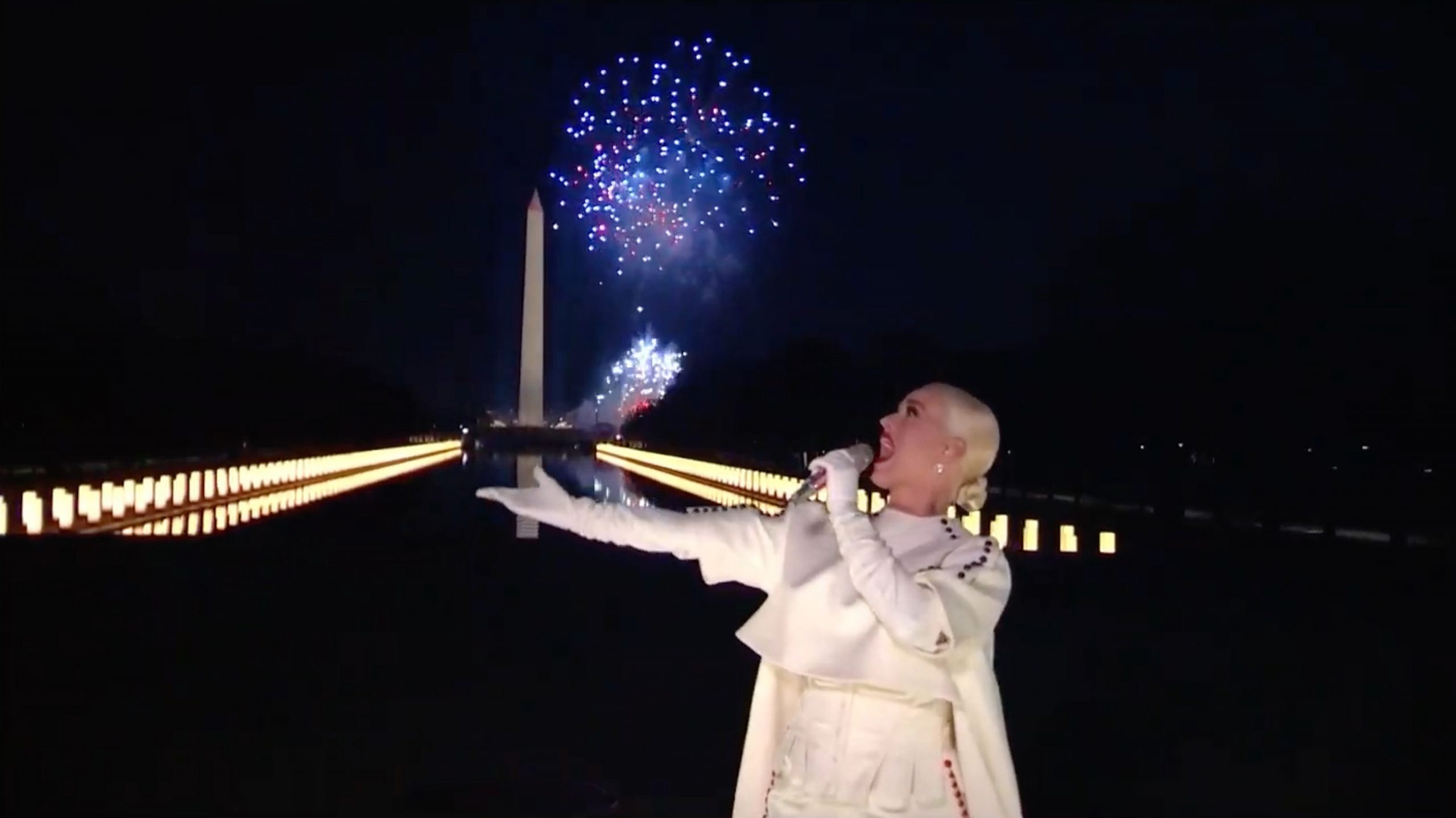 Katy Perry Performs at Celebrating America