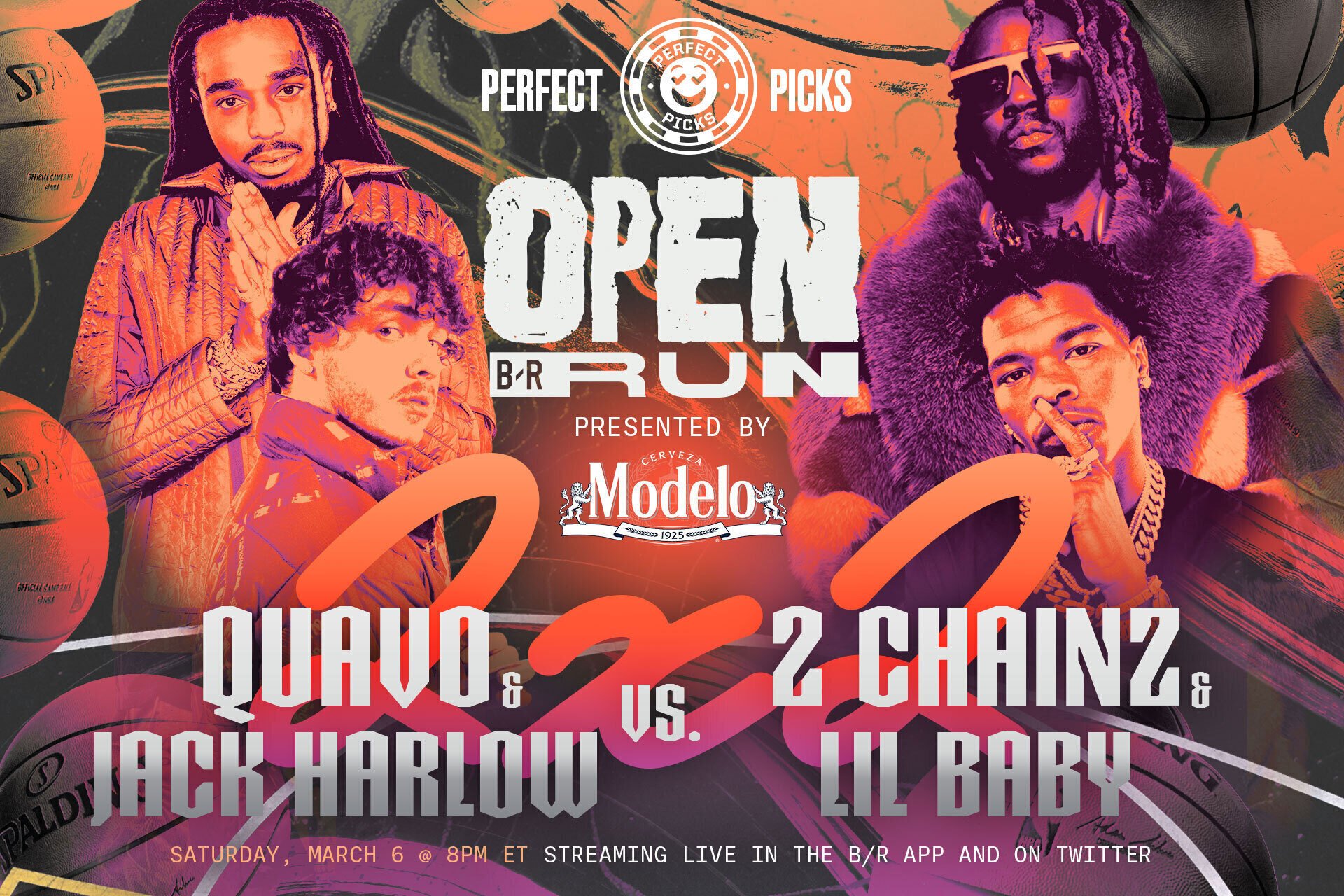 Watch Quavo & Jack Harlow Play 2 Chainz & Lil Baby In Basketball