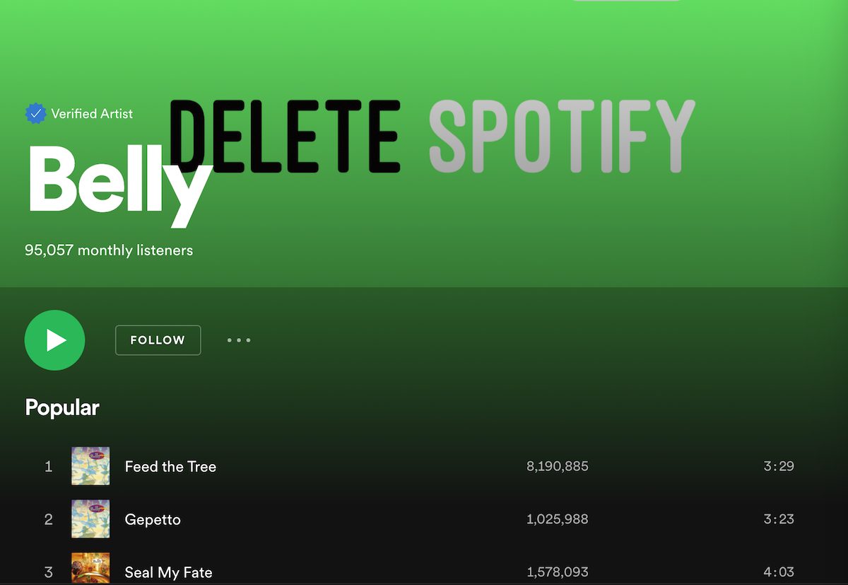 Belly Spotify