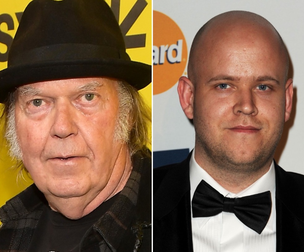 neil young, daniel ek