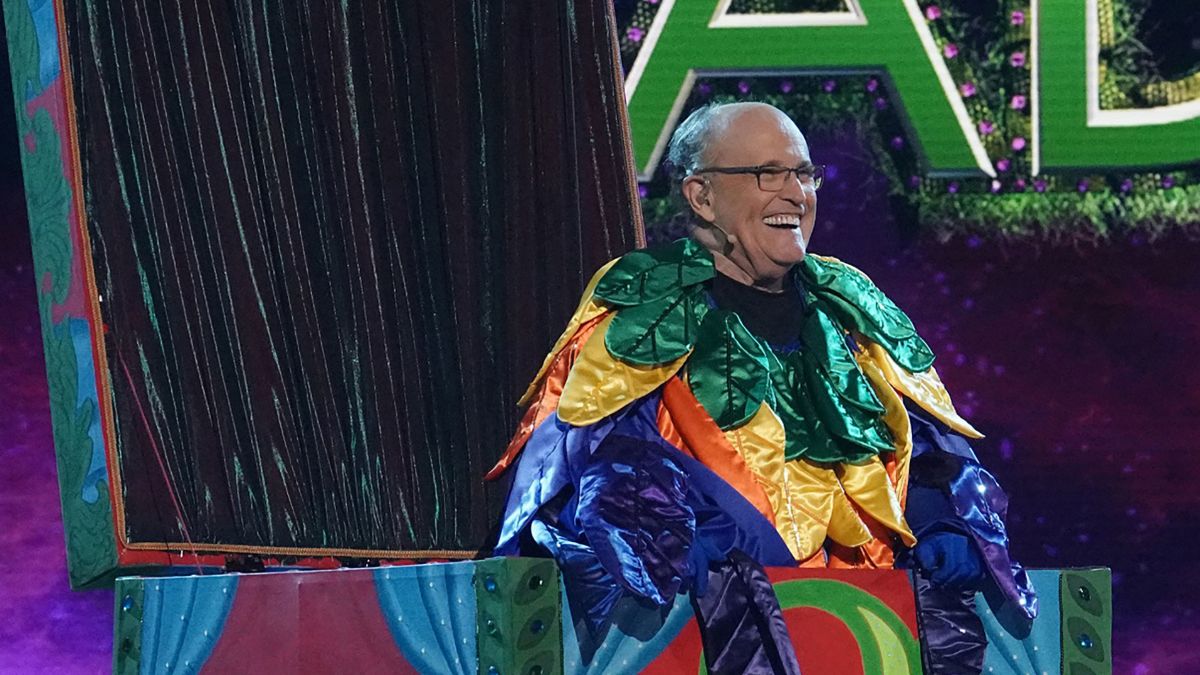 Rudy Giuliani on The Masked Singer