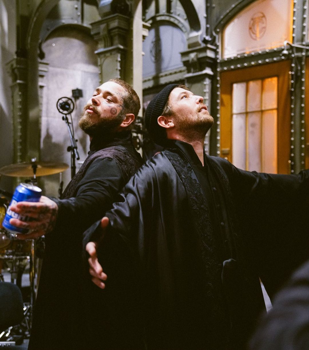 Post Malone & Fleet Foxes 'SNL'