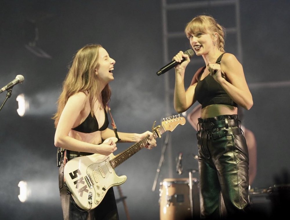 Watch Taylor Swift Join Haim On 