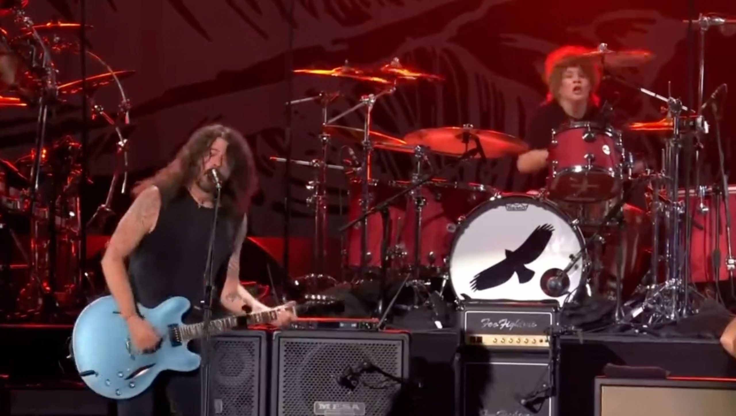 Foo Fighters & Taylor Hawkins Son