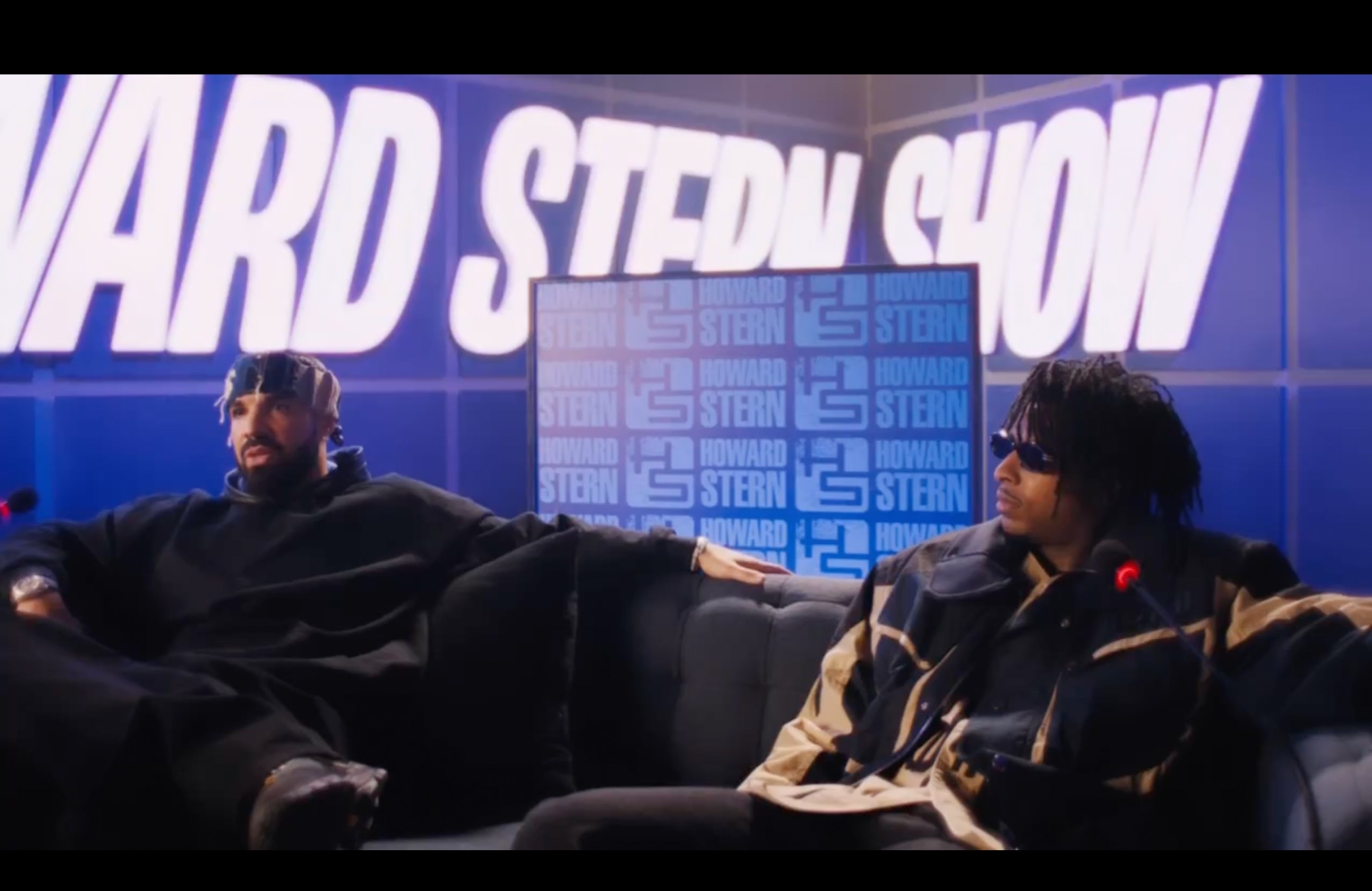 Drake And 21 Savage 'Her Loss' Howard Stern Fake