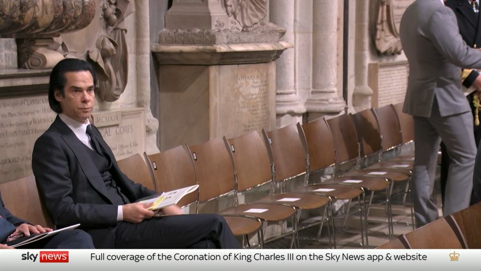 Nick Cave at Coronation