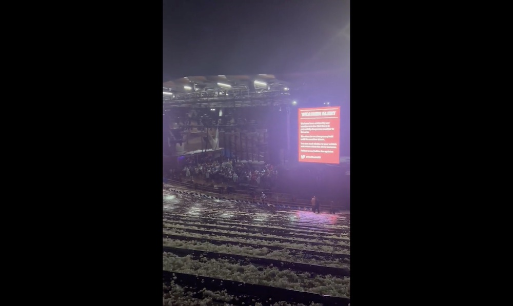 Dozens Injured During Hail Storm At Louis Tomlinson's Red Rocks Concert