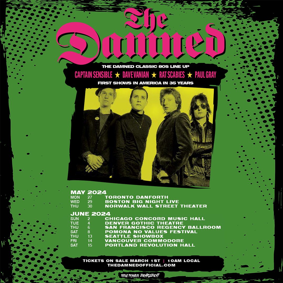 80's THE DAMNED: THE OFFICIAL BIOGRAPHY The BOOK OF THE DAMNED